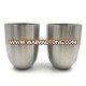 High quality 12oz stainless steel insulated wine glasses